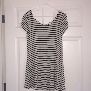 Striped T Shirt Dress